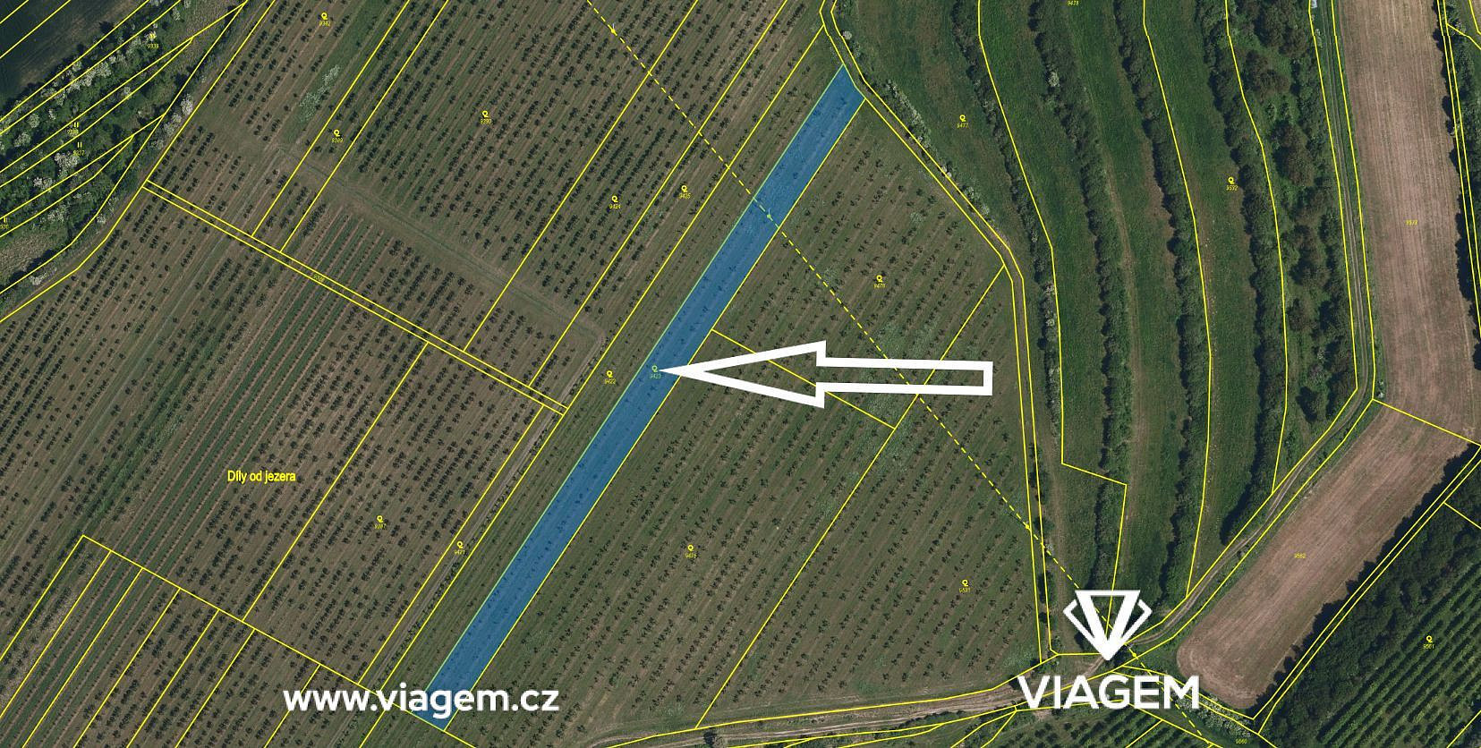 Prodej pole 4 028 m² – fotografie 2