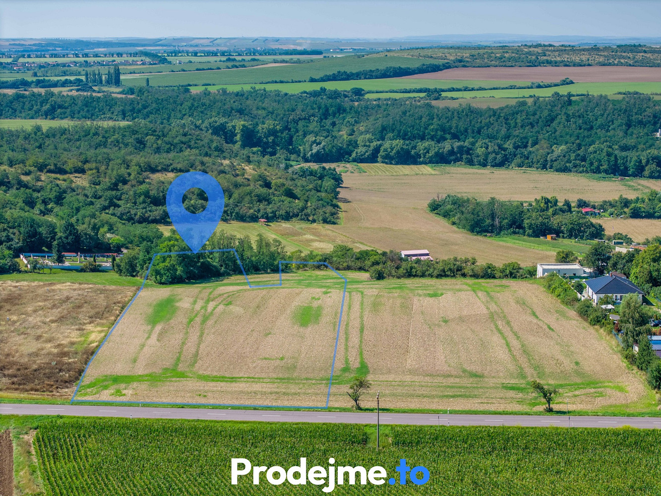 Prodej stavebního pozemku 9 718 m² – fotografie 3