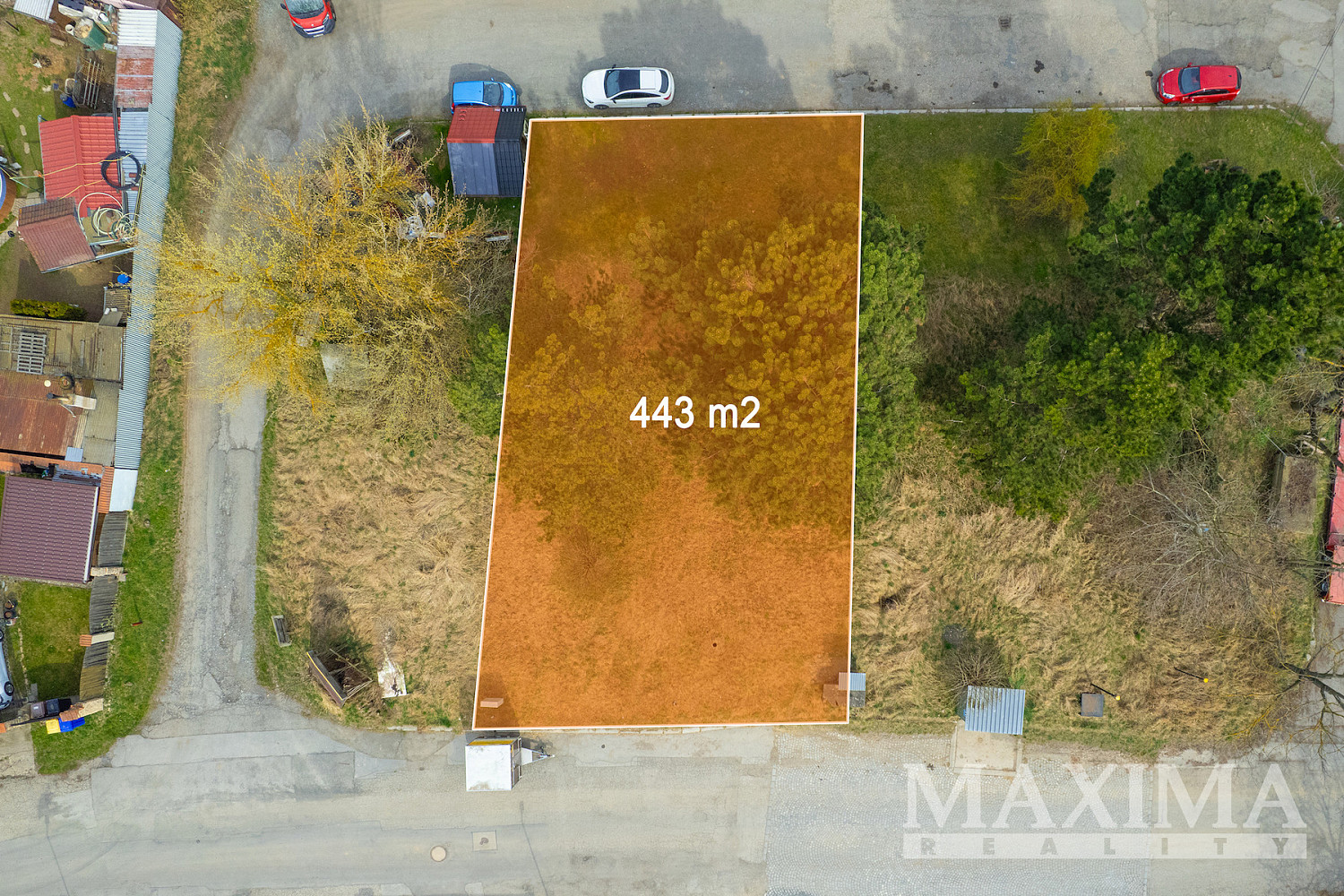 Prodej stavebního pozemku 443 m²