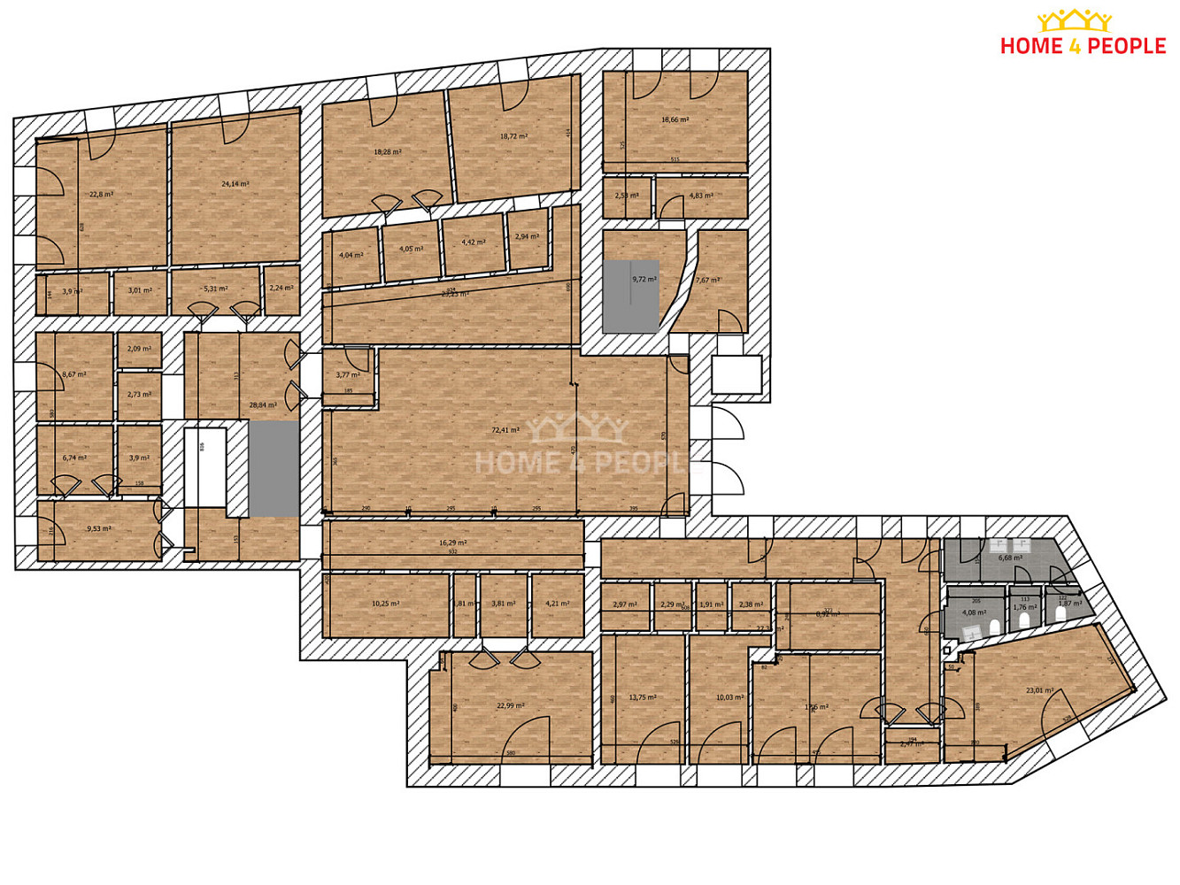 Pronájem kanceláře 748 m² — photo 5