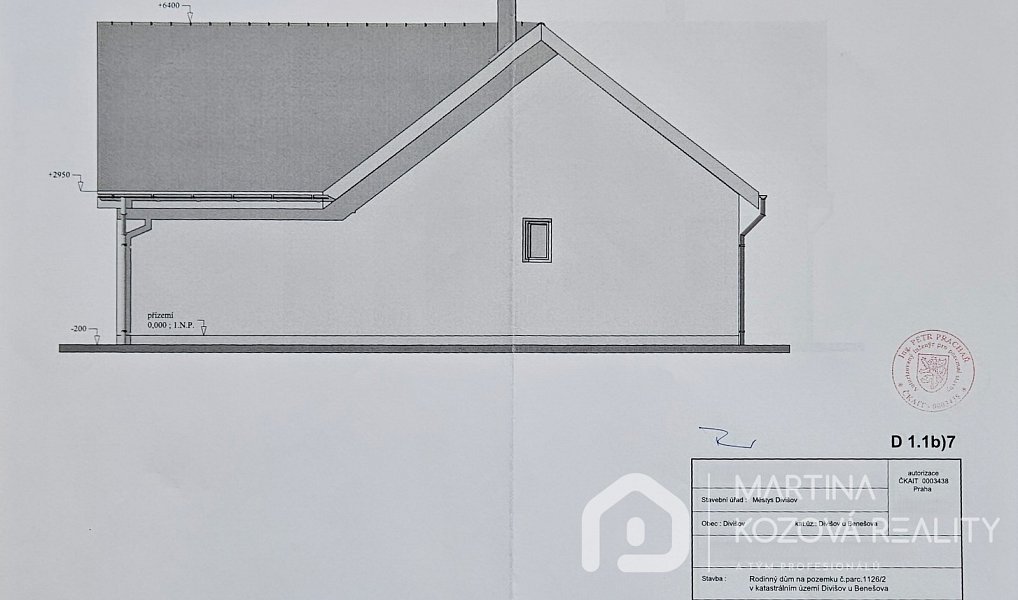 Prodej stavebního pozemku 1 620 m², Divišov – náhled fotky 13