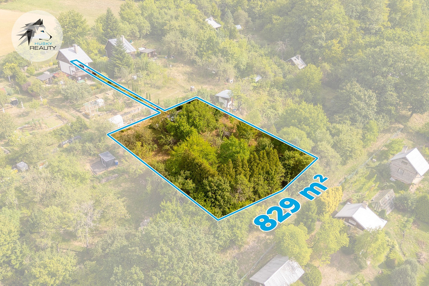 Prodej zahrady 829 m²