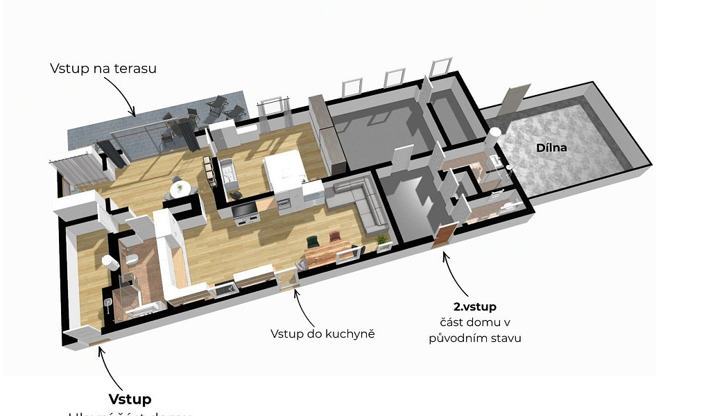 Prodej domu 149 m² s pozemkem 1 967 m², Přerov – náhled fotky 3
