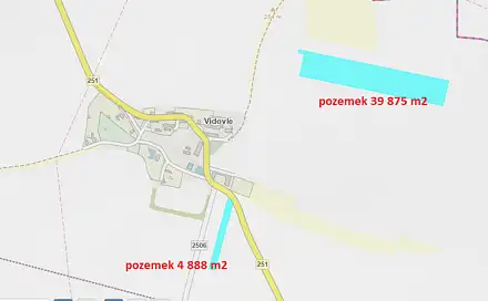 Prodej pole 44 763 m², Bitozeves, okres Louny