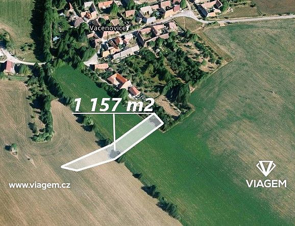 Prodej pole 1 157 m²