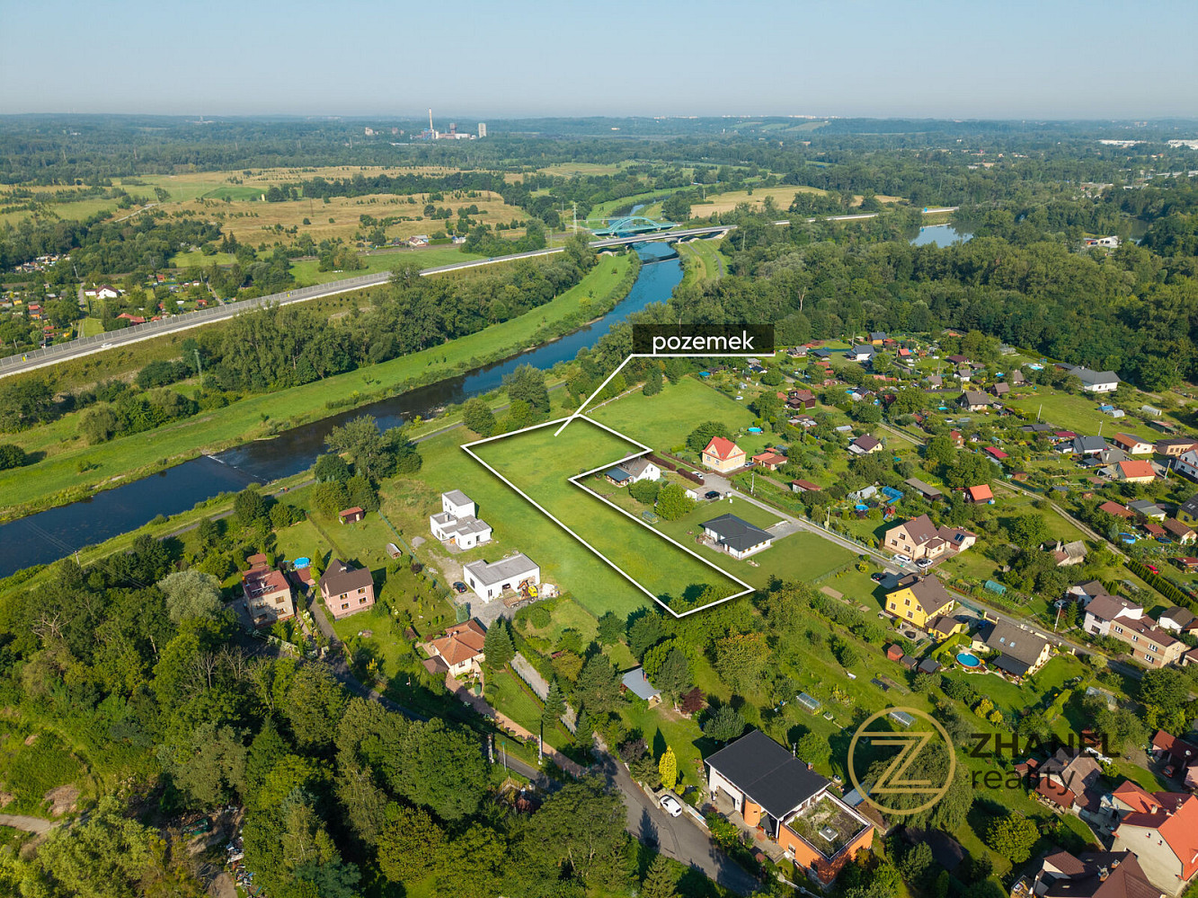 Prodej stavebního pozemku 4 491 m² – fotografie 4