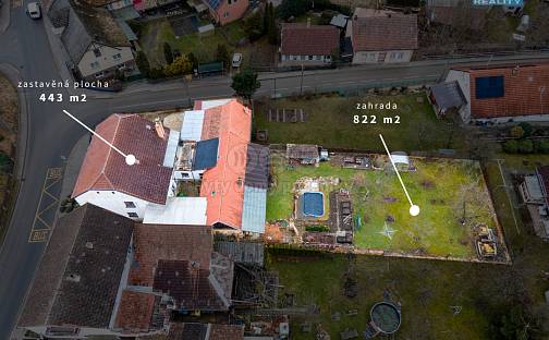 Prodej domu 100 m² s pozemkem 1 265 m², Křetín, okres Blansko