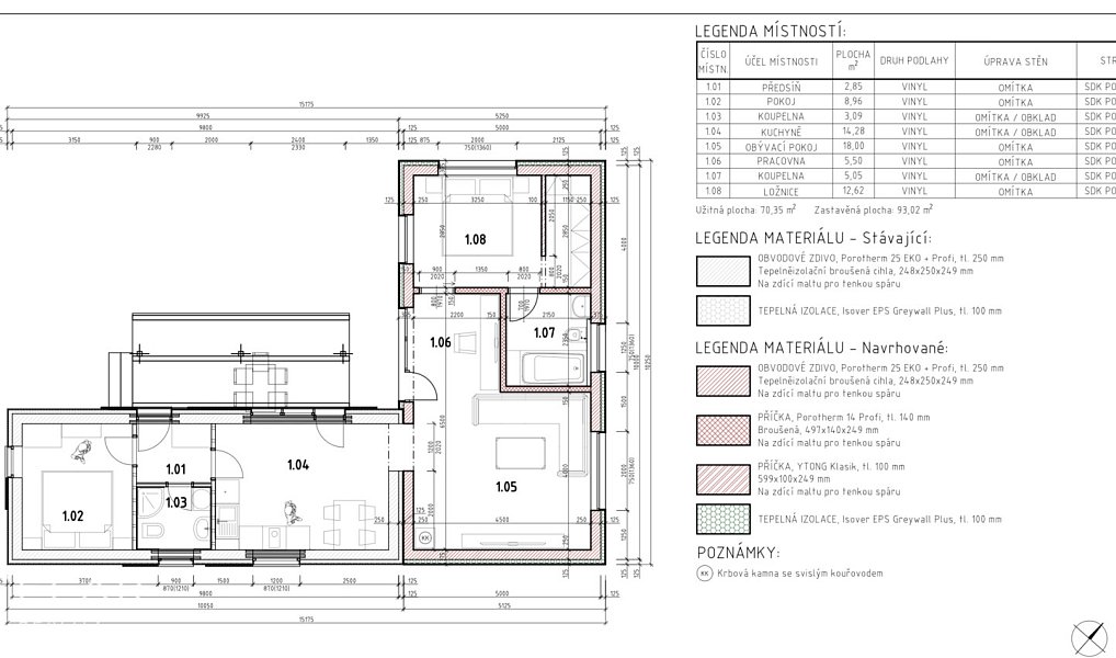 Prodej domu 99 m² s pozemkem 1 831 m², Hraničné Petrovice – náhled fotky 24