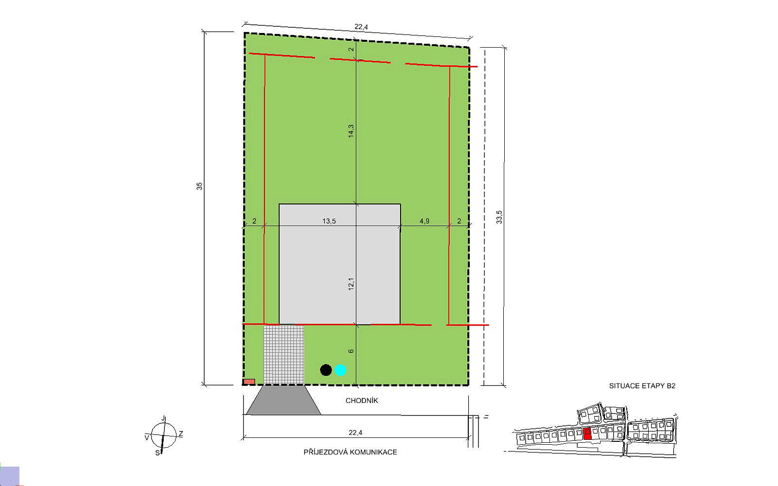 Prodej stavebního pozemku 314 m²