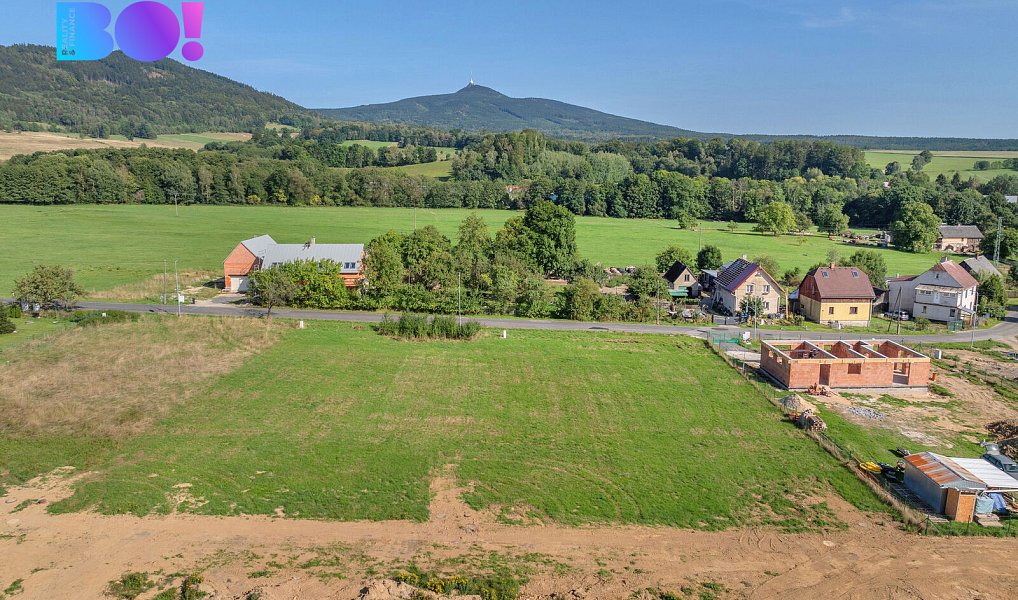 Prodej stavebního pozemku 1 506 m², Křižany – náhled fotky 3