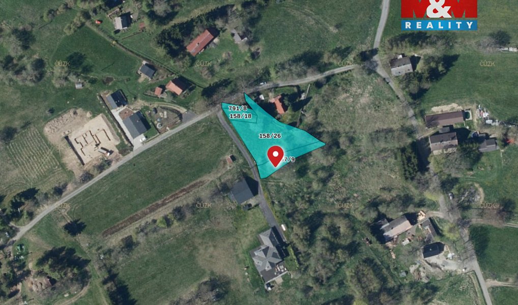 Prodej stavebního pozemku 1 645 m², Blatno – náhled fotky 21