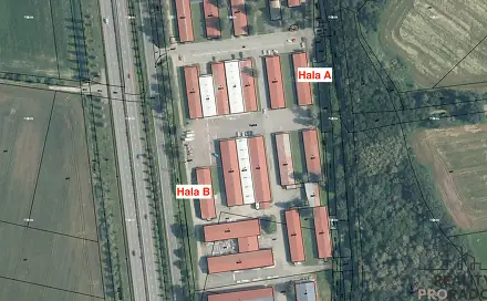 Pronájem skladovacích prostor 688 m², Čeperka, okres Pardubice