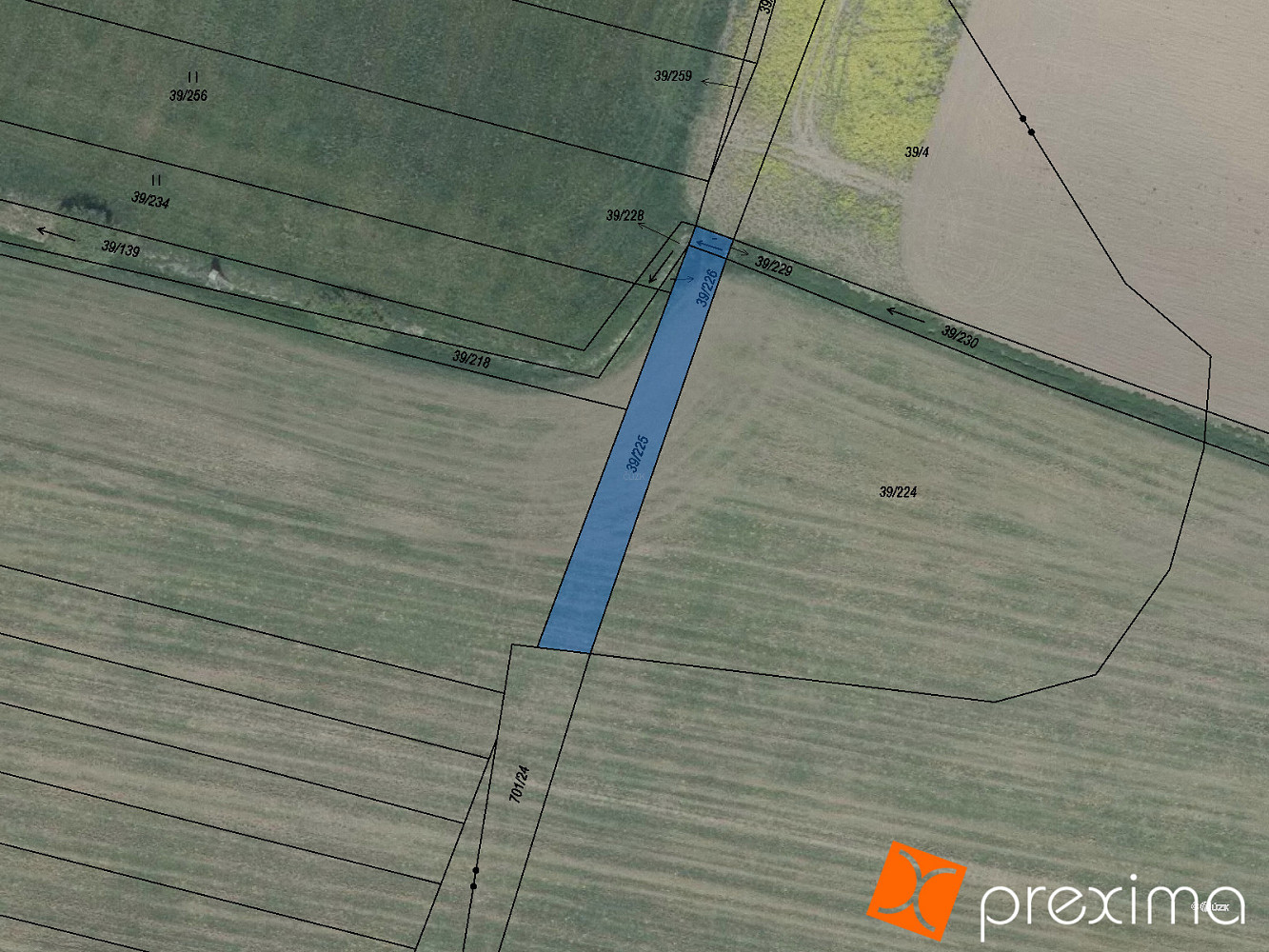 Prodej pole 15 m²