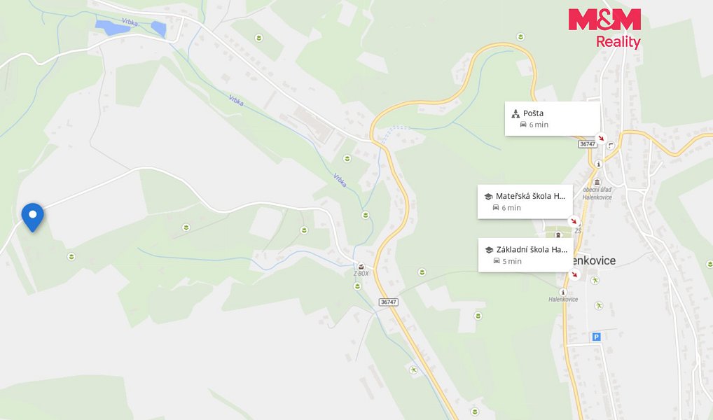 Prodej stavebního pozemku 1 300 m², Halenkovice – náhled fotky 11