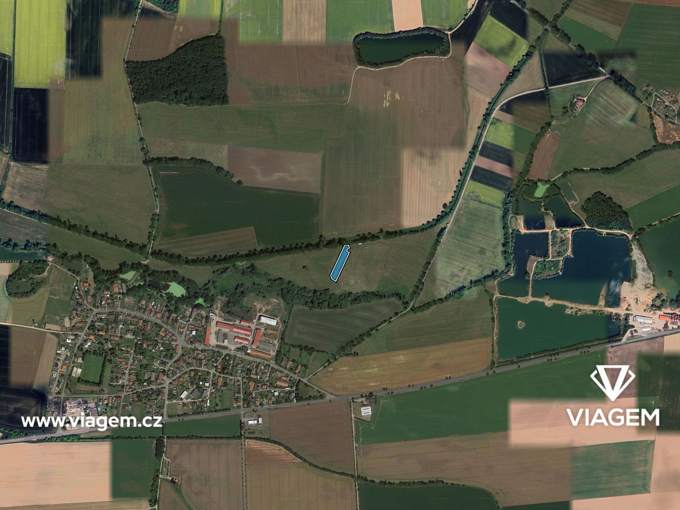 Pole 3 694 m², Podíl 13 % o výměře 462 m² – pohled 3