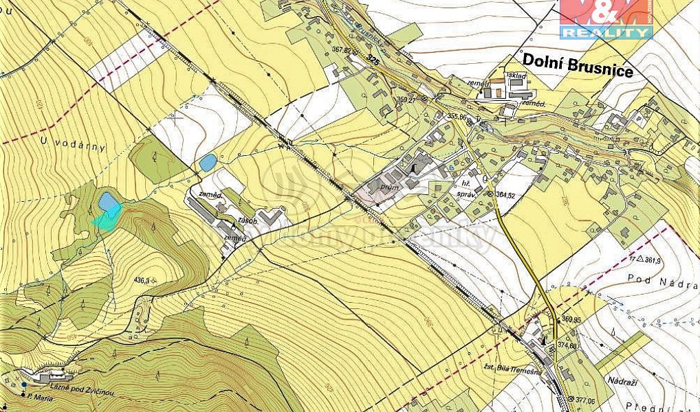 Prodej louky 3 789 m², Dolní Brusnice – náhled fotky 2
