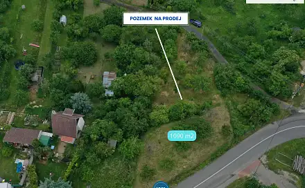 Prodej stavebního pozemku 1 090 m², Újezdec, okres Uherské Hradiště