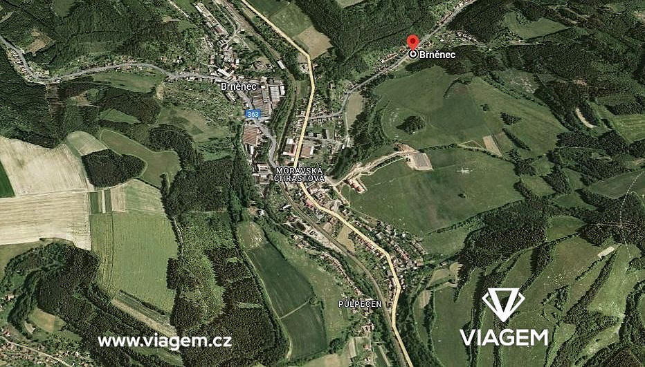 Stavební - bydlení 667 m², Podíl 50 % o výměře 334 m² – pohled 2