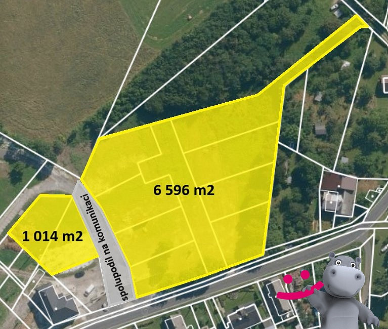 Prodej stavebního pozemku 7 610 m²
