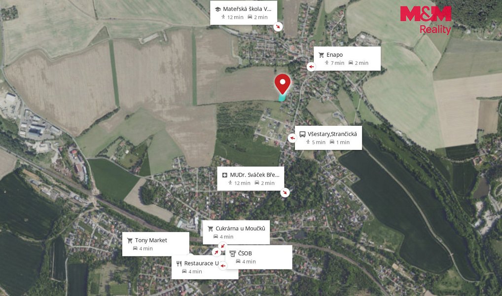 Prodej stavebního pozemku 3 266 m², Všestary – náhled fotky 7