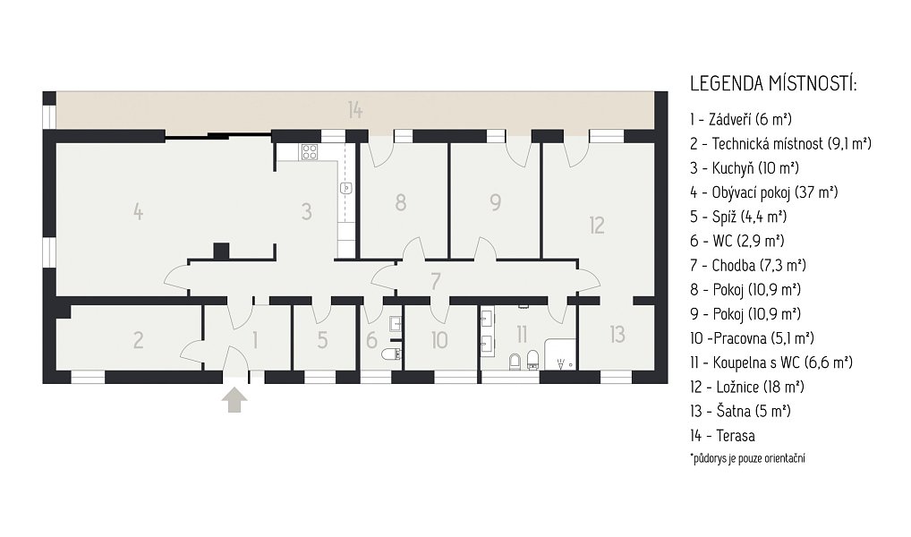 Prodej domu 133 m² s pozemkem 744 m², Hlučín – náhled fotky 25