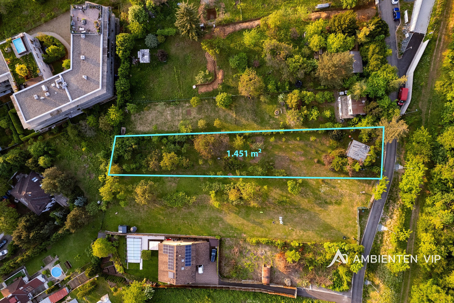 Prodej stavebního pozemku 1 451 m² – fotografie 3