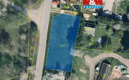 Prodej zahrady 725 m², Stružnice - Bořetín, okres Česká Lípa