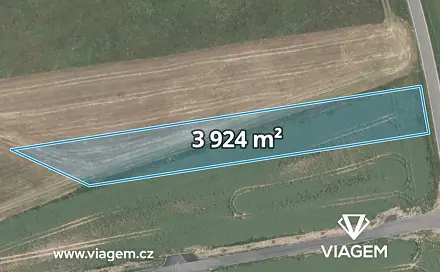 Prodej pole 3 924 m², Plasy, okres Plzeň-sever