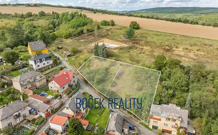 Prodej stavebního pozemku 821 m², Nižbor, okres Beroun