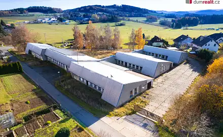 Pronájem výrobních prostor 1 895 m², Vacov - Vlkonice, okres Prachatice