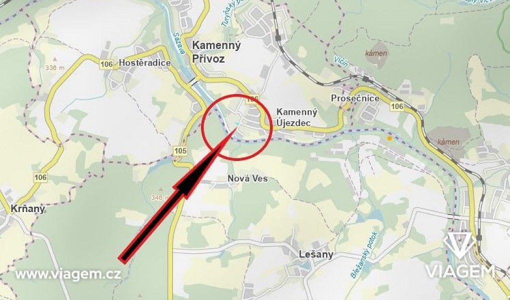 Prodej stavebního pozemku 246 m², Kamenný Přívoz – náhled fotky 4