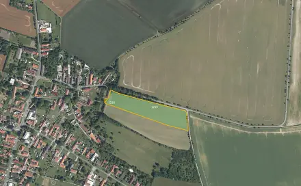 Prodej louky 8 638 m², Velenice, okres Nymburk
