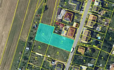 Prodej stavebního pozemku 1 714 m², Kunštát, okres Blansko
