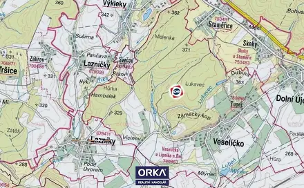 Prodej louky 2 974 m², Veselíčko, okres Přerov