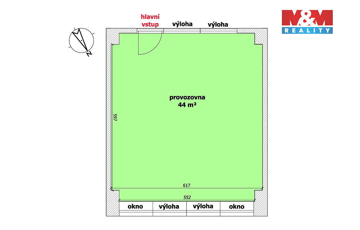 Pronájem obchodních prostor 44 m² — photo 3