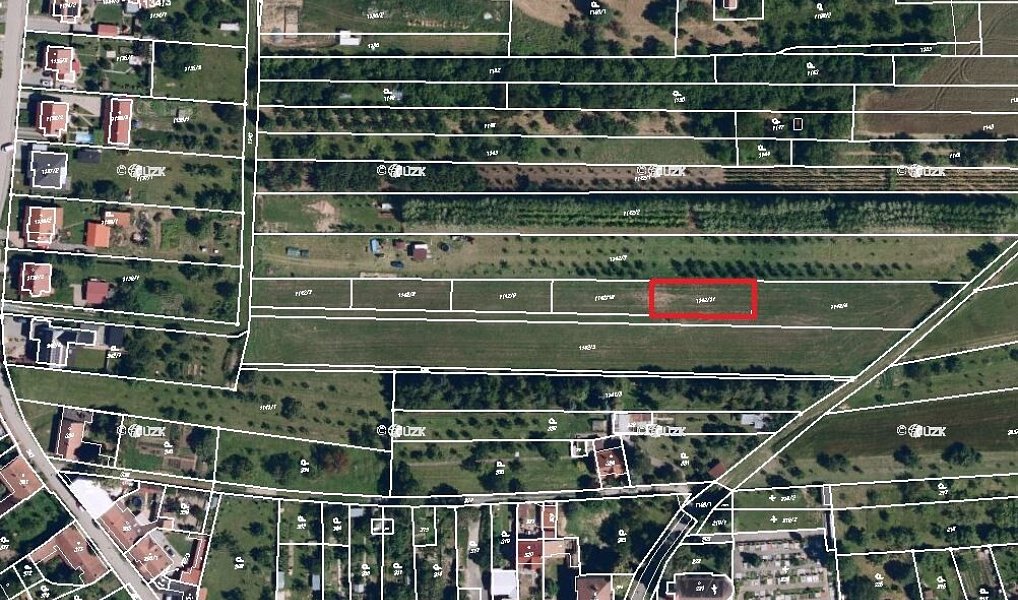 Prodej stavebního pozemku 526 m², Heršpice – náhled fotky 4