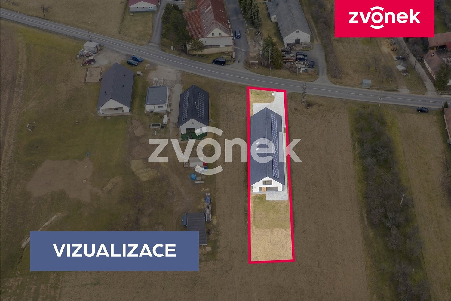 Prodej pole 3 393 m² – fotografie 3