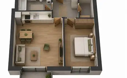 Prodej bytu 2+kk 57 m², Praha