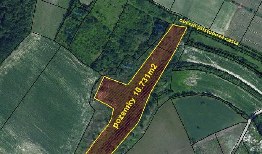 Prodej zahrady 10 731 m², Bechlín – náhled fotky 5