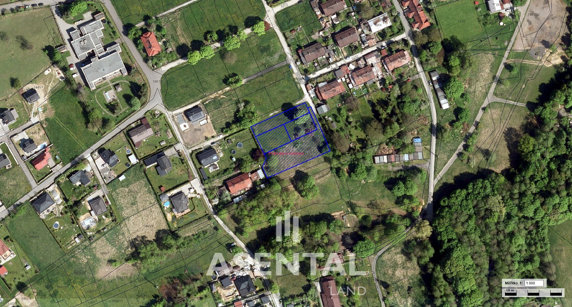 Prodej stavebního pozemku 2 731 m² – fotografie 2
