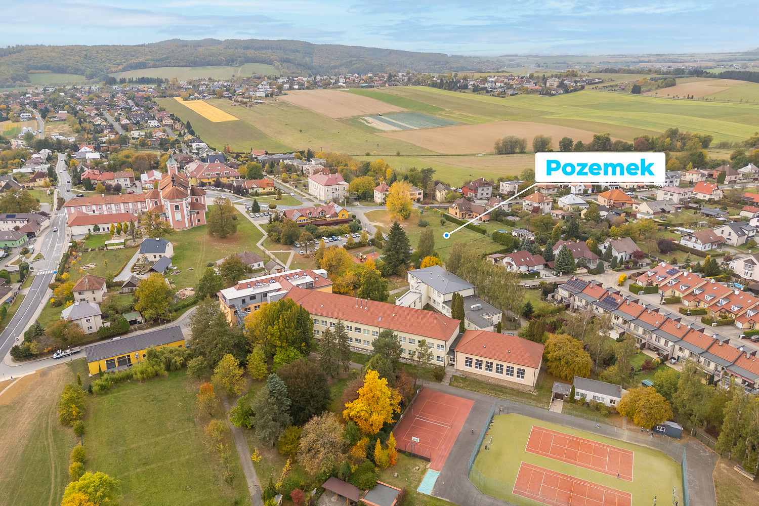 Prodej stavebního pozemku 809 m²