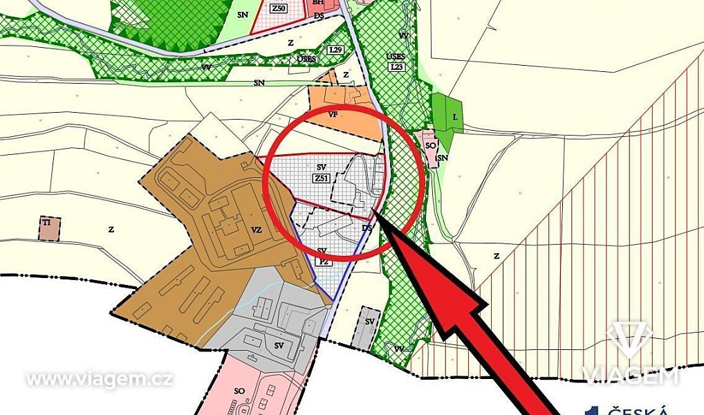 Prodej zahrady 2 279 m², Břidličná – náhled fotky 4