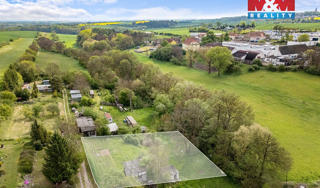Prodej stavebního pozemku 1 442 m², Slaný – náhled fotky 3