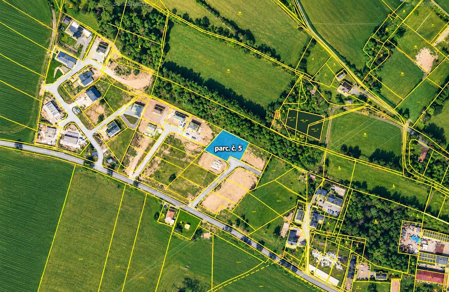Prodej stavebního pozemku 1 497 m²