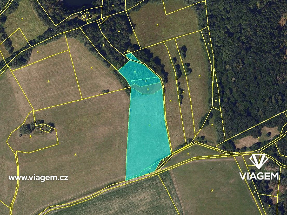 Pole 14 668 m², Podíl 8 % o výměře 1 222 m² – pohled 3