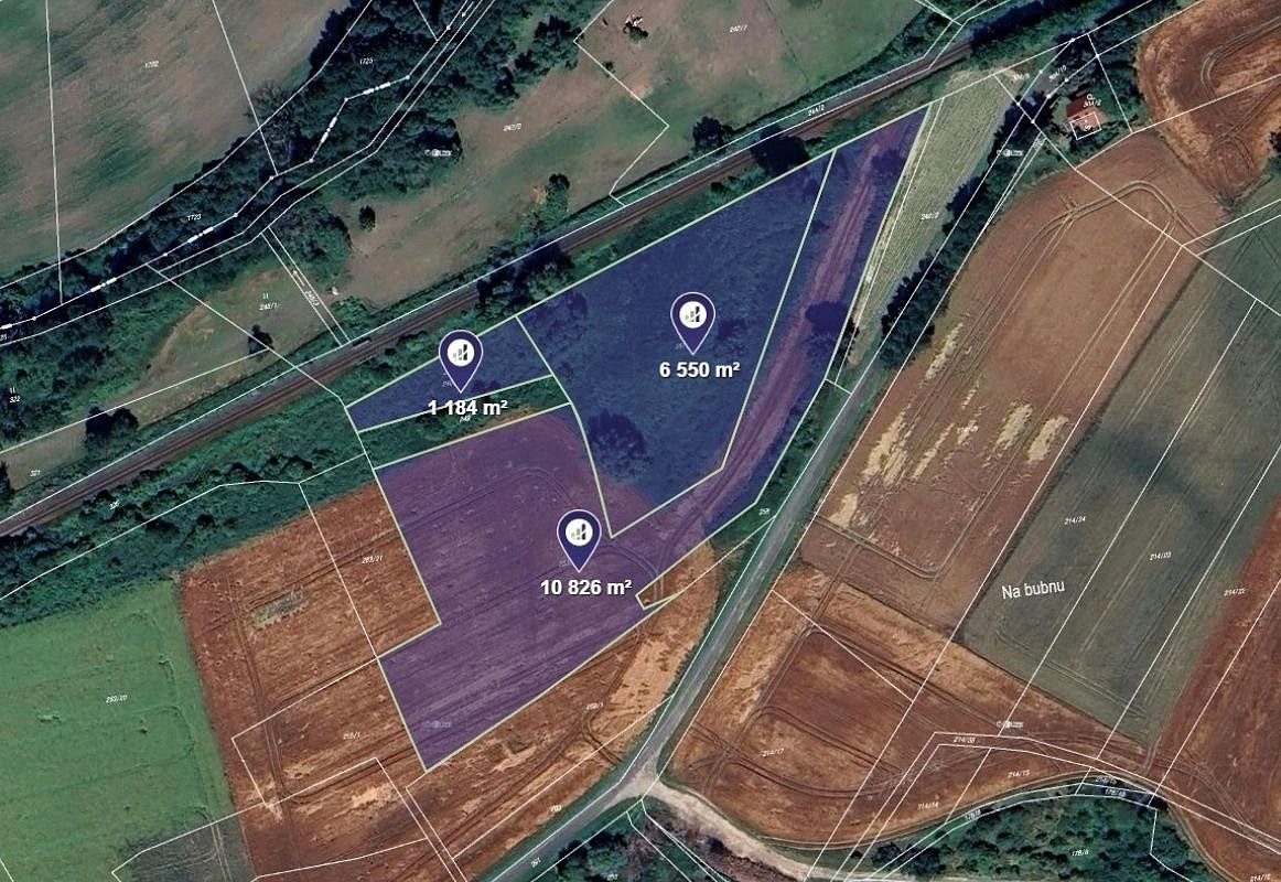 Prodej pole 9 280 m²