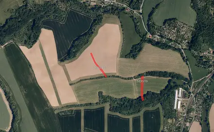 Prodej pole 11 770 m², Napajedla, okres Zlín