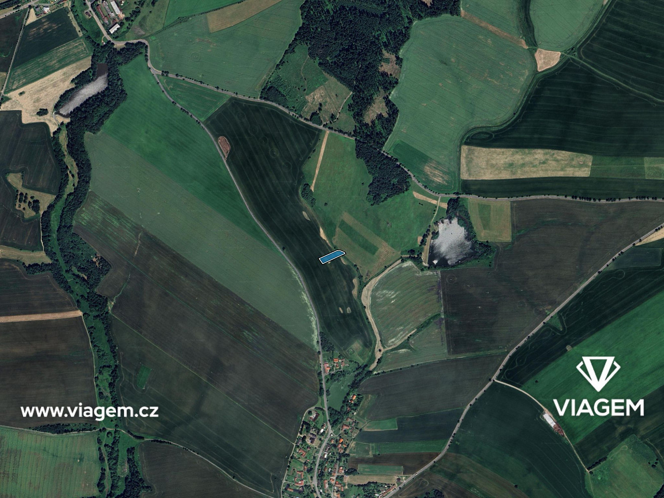 Prodej pole 1 086 m² – fotografie 3