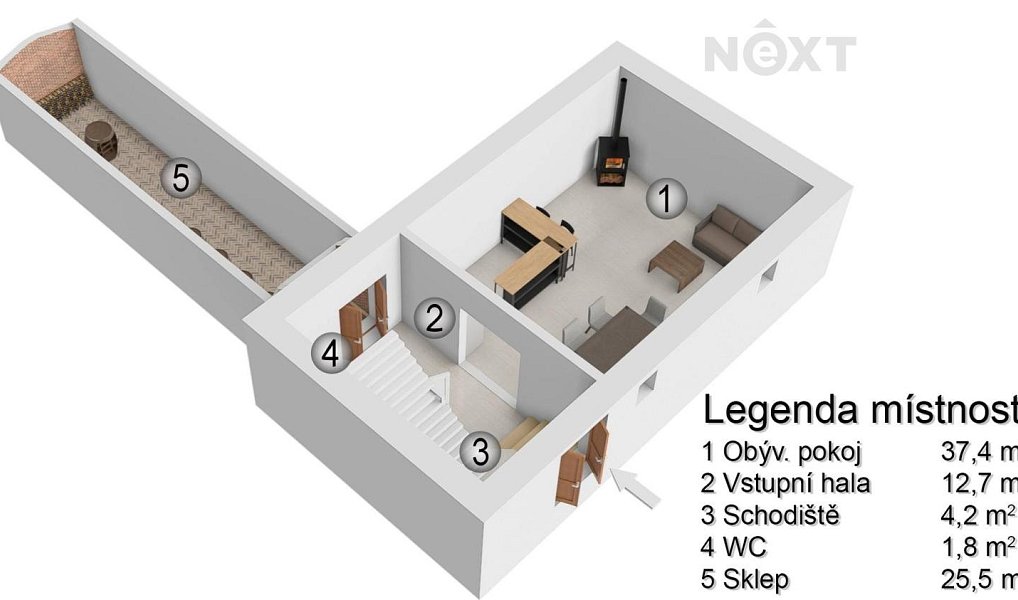 Prodej domu 130 m² s pozemkem 248 m², Šakvice – náhled fotky 6