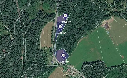 Prodej louky 12 674 m², Vimperk, okres Prachatice